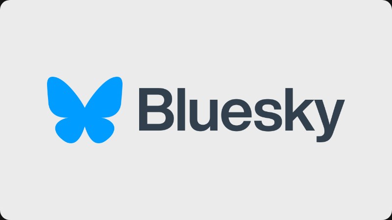 Logo de Bluesky, dont l’application Attie laisse désormais créer des sites et des jeux