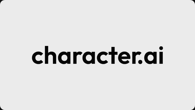 Logo de Character.AI, en procédure collective et convoité par Disney