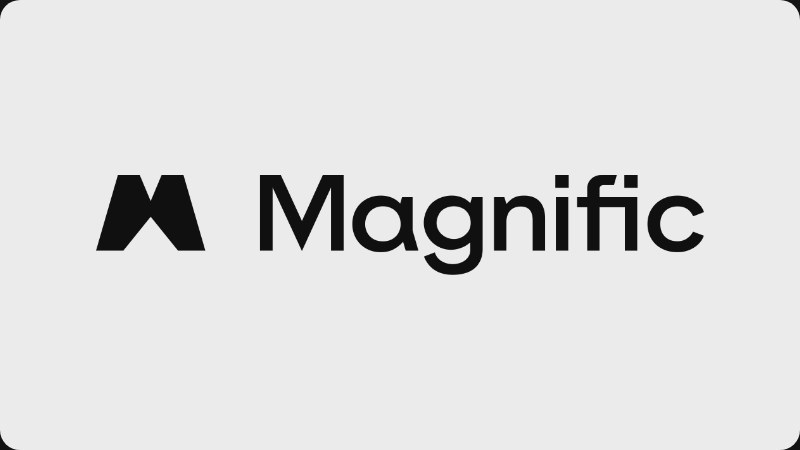 Logo de Magnific, l'editeur de Magnific One