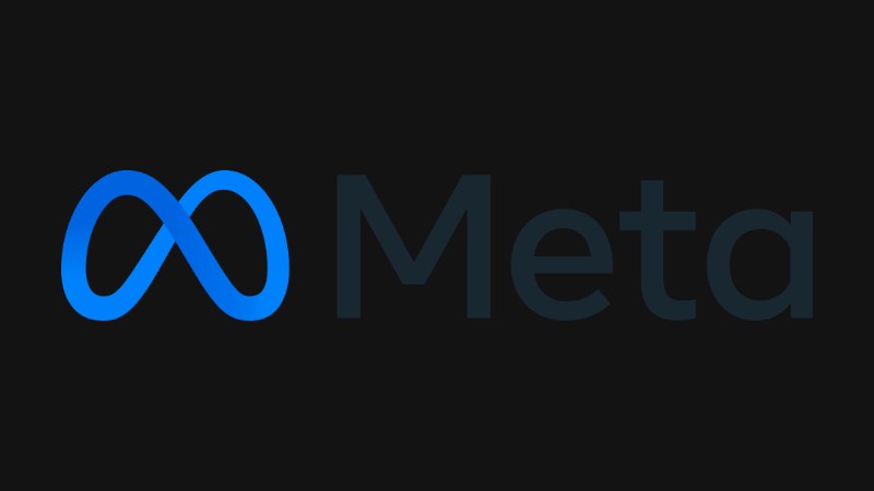 Logo de Meta, dont le meilleur modèle n’est pas celui vendu par l’API